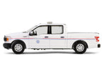 2020 Ford F-150 XL Pickup Truck "United States Postal Service (USPS) Postal Police" White with Red and Blue Stripes "Hobby Exclusive" Series 1/64 Diecast Model Car by Greenlight-1