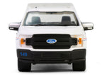 2020 Ford F-150 XL Pickup Truck "United States Postal Service (USPS) Postal Police" White with Red and Blue Stripes "Hobby Exclusive" Series 1/64 Diecast Model Car by Greenlight-0