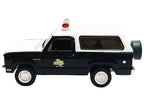 1978 Dodge Ramcharger Police Vehicle "Texas Department of Public Safety Highway Patrol" Black with White Hood and Top "Hobby Exclusive" Series 1/64 Diecast Model Car by Greenlight-1
