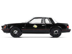 1982 Ford Mustang SSP "Texas Department of Public Safety Highway Patrol" Black with White Hood and Top "Hobby Exclusive" Series 1/64 Diecast Model Car by Greenlight-3
