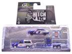 "Racing Hitch & Tow" Series #6 Set of 3 pieces 1/64 Diecast Model Cars by Greenlight