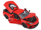 2020 Chevrolet Corvette Stingray C8 Red 1/18 Diecast Model Car by Maisto-1