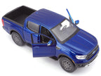 2019 Ford Ranger Lariat Sport Pickup Truck Dark Blue Metallic 1/27 Diecast Model Car by Maisto-1