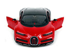 Bugatti Chiron Sport "16" Red and Black "Special Edition" 1/24 Diecast Model Car by Maisto