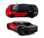 Bugatti Chiron Sport "16" Red and Black "Special Edition" 1/24 Diecast Model Car by Maisto