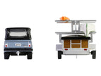 1968 Jeep Jeepster Commando SC-1 Gray with Black Stripes and Top with Canoe Trailer Canoe Rack Canoe and Kayak "Hitch & Tow" Series 32 1/64 Diecast Model Cars by Greenlight-2