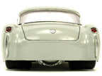 1957 Chevrolet Corvette Beige with Pink Interior with Bugs Bunny Figure "Looney Tunes" "Hollywood Rides" Series 1/24 Diecast Model Car by Jada