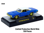 "Auto-Thentics" 6 piece Set Release 105 IN DISPLAY CASES Limited Edition 1/64 Diecast Model Cars by M2 Machines-1