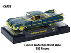 "Auto-Thentics" 6 piece Set Release 107 IN DISPLAY CASES Limited Edition 1/64 Diecast Model Cars by M2 Machines-1