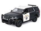 2021 Chevrolet Tahoe "California Highway Patrol" Black and White "Authority" "Maisto Design" Series 1/26 Diecast Model Car by Maisto-1