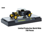 "Auto Meets" Set of 6 Cars IN DISPLAY CASES Release 91 Limited Edition 1/64 Diecast Model Cars by M2 Machines-1