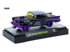 "Auto Meets" Set of 6 Cars IN DISPLAY CASES Release 94 Limited Edition 1/64 Diecast Model Cars by M2 Machines-1