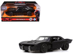 Batmobile Black "The Batman" (2022) Movie "Hollywood Rides" Series 1/32 Diecast Model Car by Jada