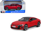 2022 Audi RS e-Tron GT Red with Black Top and Sunroof "Special Edition" Series 1/25 Diecast Model Car by Maisto-0