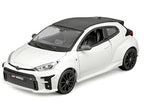2021 Toyota GR Yaris White with Carbon Top "Special Edition" Series 1/24 Diecast Model Car by Maisto-0