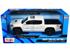 2023 Toyota Tacoma TRD PRO Pickup Truck White with Sunroof "Special Edition" Series 1/27 Diecast Model Car by Maisto-2