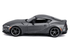 Toyota GR Supra Gray Metallic "Special Edition" Series 1/24 Diecast Model Car by Maisto-0