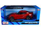 Toyota GR Supra Red "Special Edition" Series 1/24 Diecast Model Car by Maisto-2