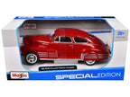 1948 Chevrolet Fleetline Aerosedan Red "Special Edition" Series 1/25 Diecast Model Car by Maisto-2