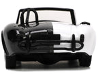 1965 Shelby Cobra 427 S/C #2 Black Metallic and White and Harvey Two-Face Diecast Figure "Batman" "Hollywood Rides" Series 1/32 Diecast Model Car by Jada-4