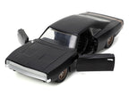 1968 Dodge Charger Widebody Matt Black with Bronze Tail Stripe "F9" (2021) Movie "Fast & Furious" Series 1/32 Diecast Model Car by Jada-0