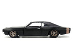 1968 Dodge Charger Widebody Matt Black with Bronze Tail Stripe "F9" (2021) Movie "Fast & Furious" Series 1/32 Diecast Model Car by Jada-2