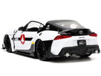 2020 Toyota Supra White and Roy Focker Diecast Figurine "Robotech" "Hollywood Rides" Series 1/24 Diecast Model Car by Jada-4