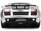 Lamborghini Gallardo Superleggera Silver Metallic with Yellow Stripes "Hyper-Spec" Series 1/24 Diecast Model Car by Jada-4