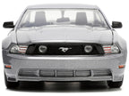 2010 Ford Mustang GT Gray Metallic with Flames "Ford Motor Company" "Bigtime Muscle" Series 1/24 Diecast Model Car by Jada-3