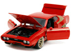 1972 Plymouth GTX Red with Gold Graphics "Bigtime Muscle" Series 1/24 Diecast Model Car by Jada-1