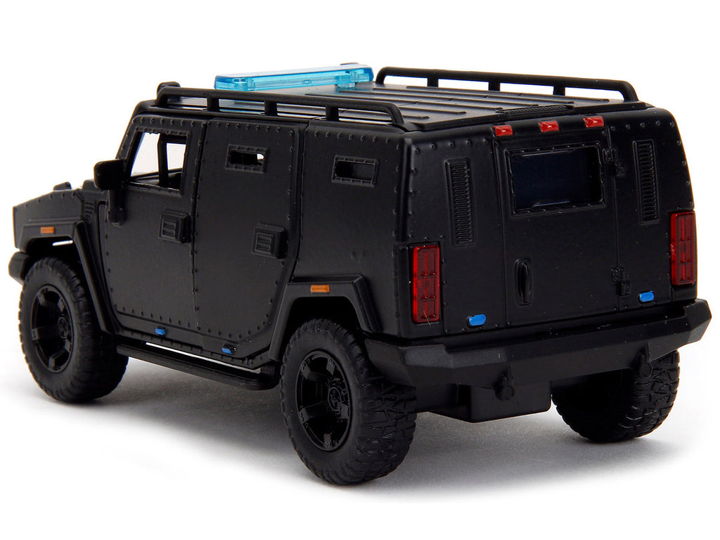 Agency SUV Matt Black "Fast X" (2023) Movie "Fast & Furious" Series 1/32 Diecast Model Car by Jada-4