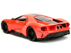 2017 Ford GT Light Red Metallic with Black Stripe "Pink Slips" Series 1/24 Diecast Model Car by Jada-4