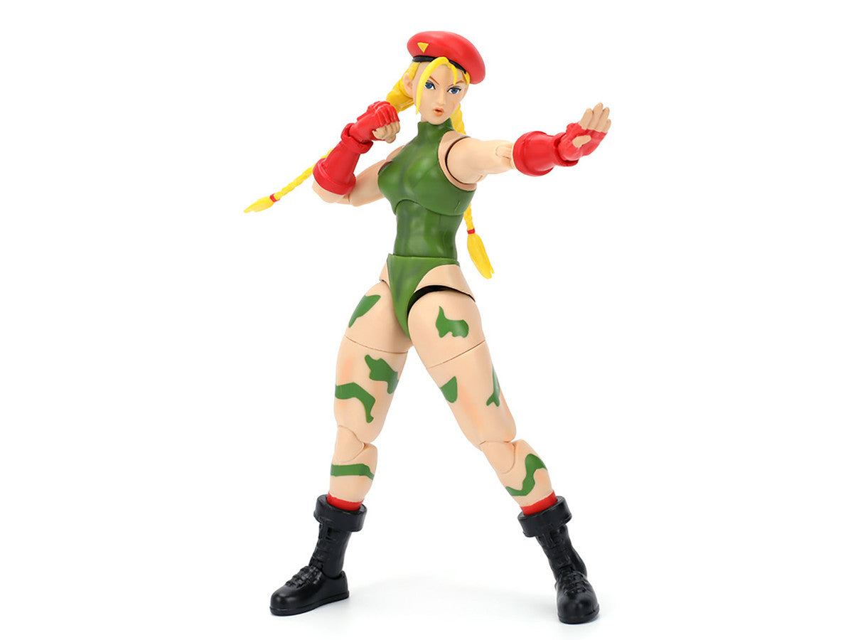 Cammy 6" Moveable Figure with Accessories and Alternate Head and Hands "Ultra Street Fighter II: The Final Challengers" (2017) Video Game Model by Jada-2