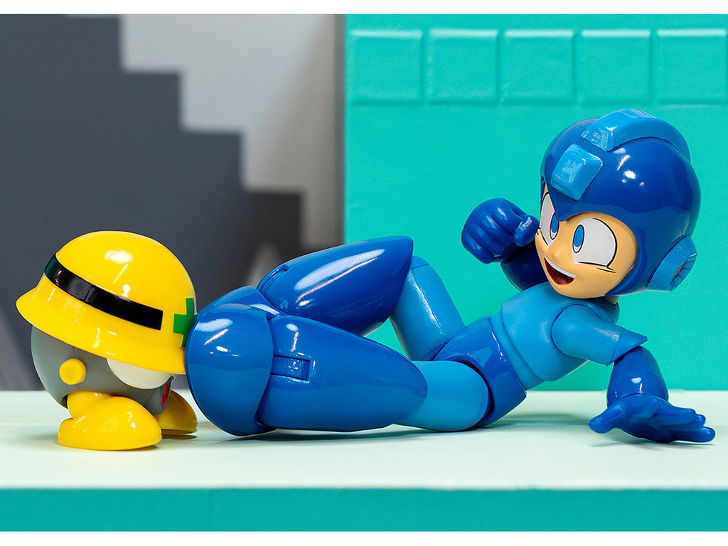 Mega Man 4.5" Moveable Figure (Deluxe Version) with Accessories and Alternate Head and Hands "Mega Man" (1987) Video Game Model by Jada-3