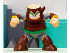 Wood Man 5" Moveable Figure (Deluxe Version) with Accessories and Alternate Head and Hands "Mega Man" (1987) Video Game Model by Jada-2