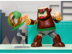 Wood Man 5" Moveable Figure (Deluxe Version) with Accessories and Alternate Head and Hands "Mega Man" (1987) Video Game Model by Jada-3