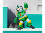 Bubble Man 5" Moveable Figure (Deluxe Version) with Accessories and Alternate Head and Hands "Mega Man" (1987) Video Game Model by Jada-3