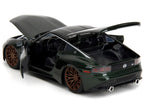 2023 Nissan Z Dark Green Metallic with Black Top "Fast X" (2023) Movie "Fast & Furious" Series 1/24 Diecast Model Car by Jada-3