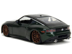 2023 Nissan Z Dark Green Metallic with Black Top "Fast X" (2023) Movie "Fast & Furious" Series 1/24 Diecast Model Car by Jada-4