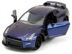 2009 Nissan GT-R (R35) Purple Metallic "Pink Slips" Series 1/32 Diecast Model Car by Jada-1
