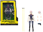 Lucy 6" Moveable Figure with Accessories and Alternate Head and Hands "Cyberpunk: Edgerunners" (2022) TV Series Model by Jada-2