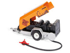 Ram 1500 Pickup Truck Yellow with Compressor Trailer and Worker Figure with Accessories Set 1/50 Diecast Models by Siku-2