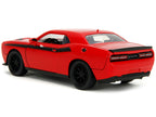 2015 Dodge Challenger Red with Black Stripes and Glenn Diecast Figure "The Walking Dead" (2010-2022) TV Series "Hollywood Rides" Series 1/24 Diecast Model Car by Jada-4