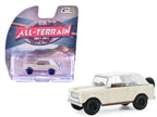 1967 International Scout 800 Sportop Cream with Brown Stripes and White Top "All Terrain" Series 17 1/64 Diecast Model Car by Greenlight-4