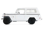 1971 Jeep Jeepster Commando White with Black Stripes "All Terrain" Series 17 1/64 Diecast Model Car by Greenlight-1