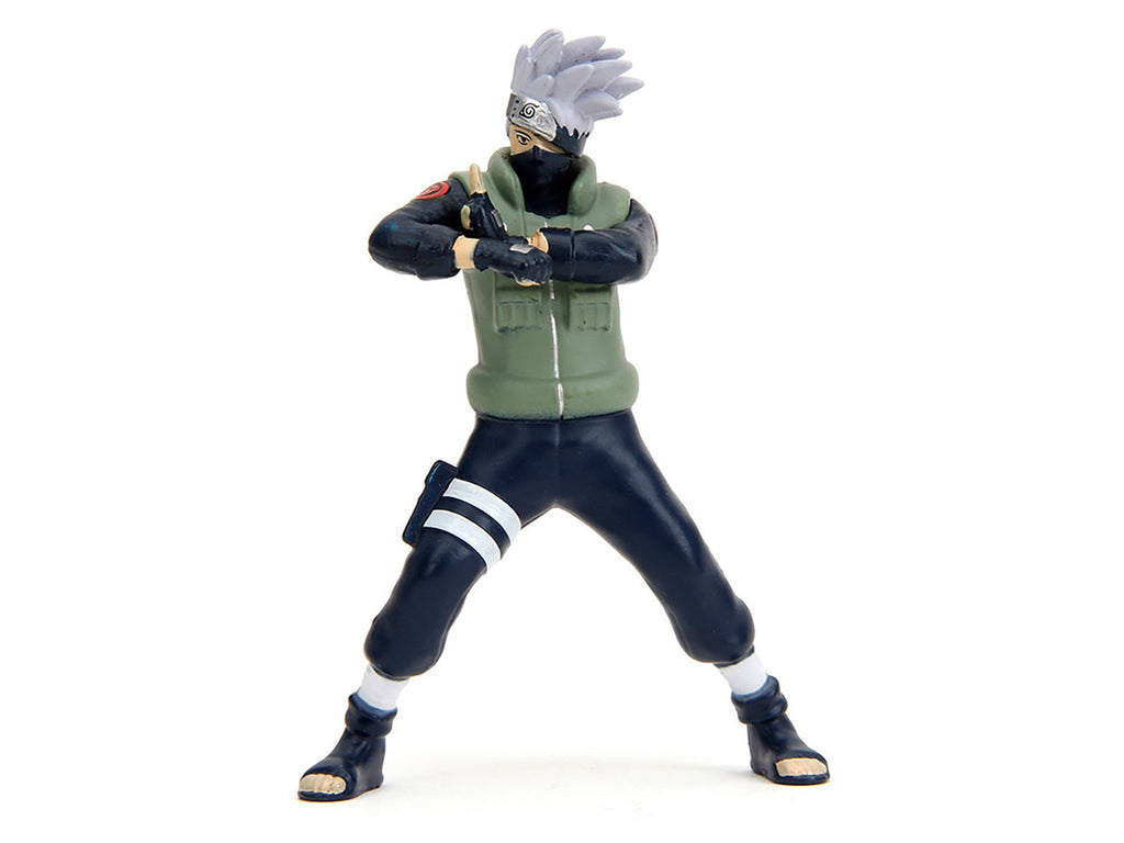 1993 Mazda RX-7 Dark Blue with Graphics and Kakashi Hatake Diecast Figure "Naruto Shippuden" (2009-2017) TV Series "Anime Hollywood Rides" Series 1/24 Diecast Model Car by Jada-4