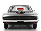 Dom's 1970 Dodge Charger R/T Black "F9" (2021) Movie "Fast & Furious" Series 1/24 Diecast Model Car by Jada-4