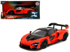 McLaren Senna Red and Black "Fast X" (2023) Movie "Fast & Furious" Series 1/24 Diecast Model Car by Jada-4