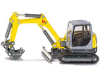 Wacker Neuson ET65 Track Excavator Yellow and Gray 1/50 Diecast Model by Siku-1