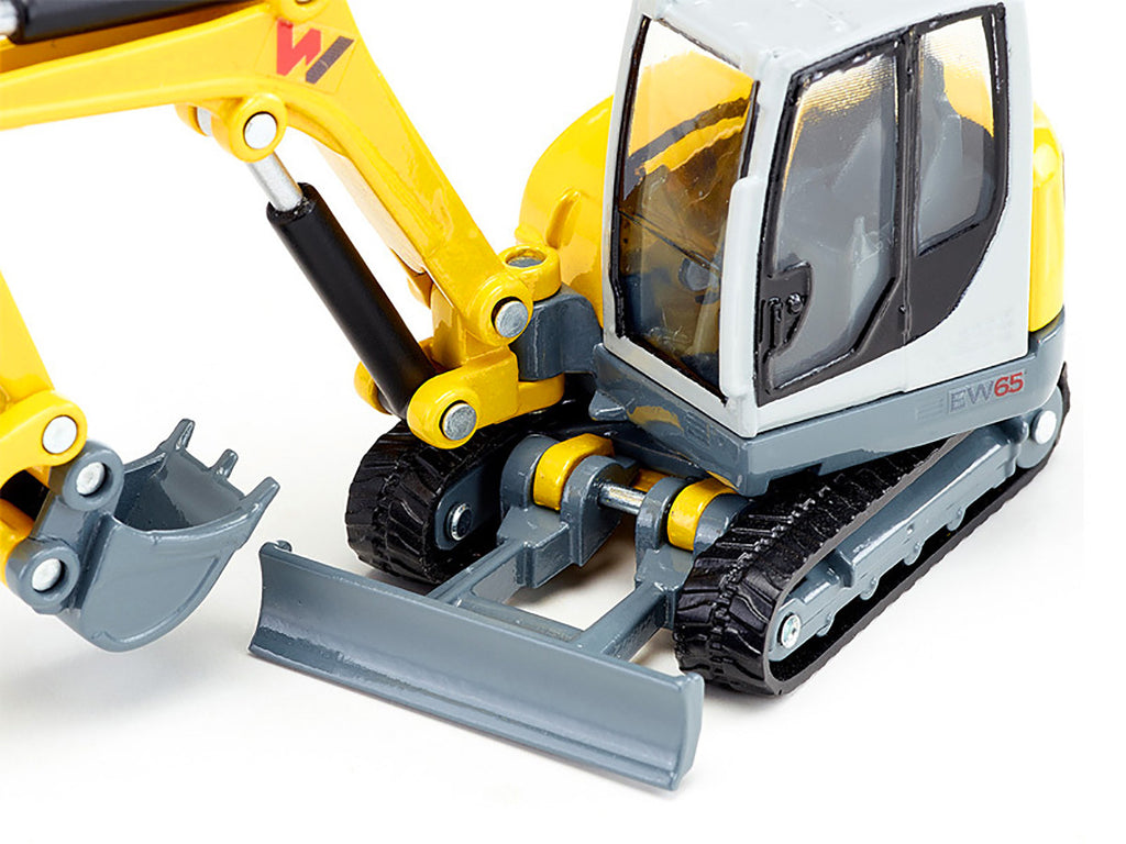 Wacker Neuson ET65 Track Excavator Yellow and Gray 1/50 Diecast Model by Siku-3